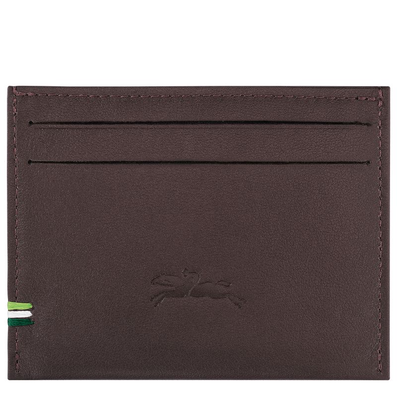 Beige Longchamp Sur Seine Men Card Holder | Ksa-021WKQDRE