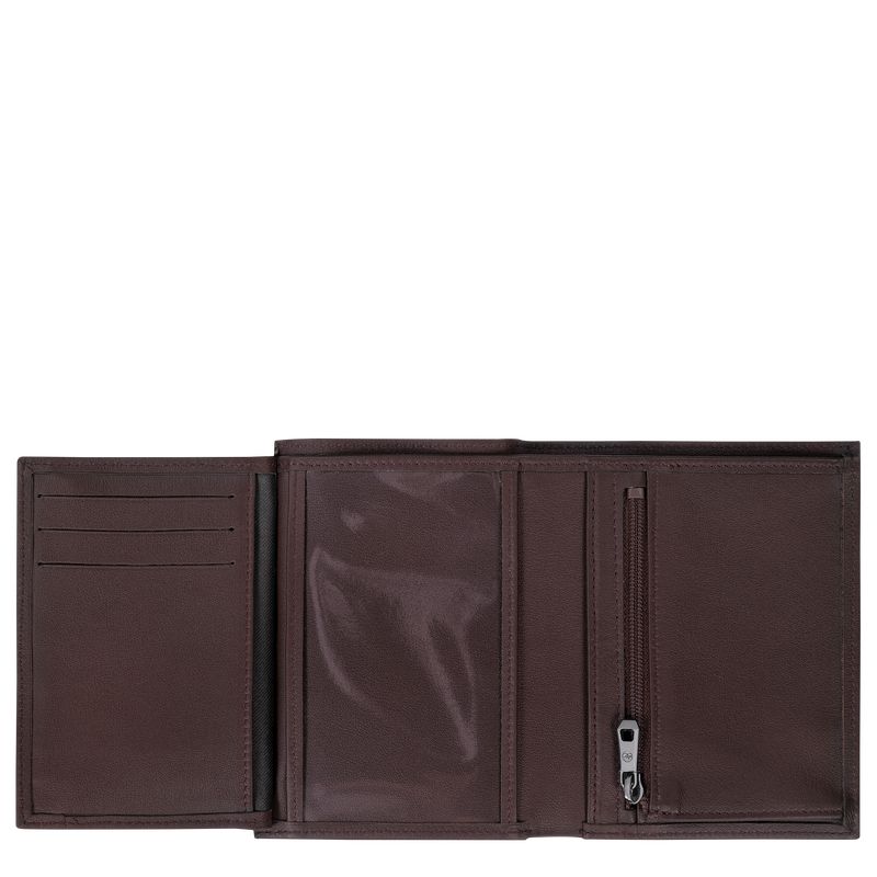 Beige Longchamp Sur Seine Men Wallet | Ksa-375GLFZSK