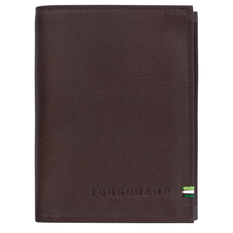 Beige Longchamp Sur Seine Men Wallet | Ksa-375GLFZSK