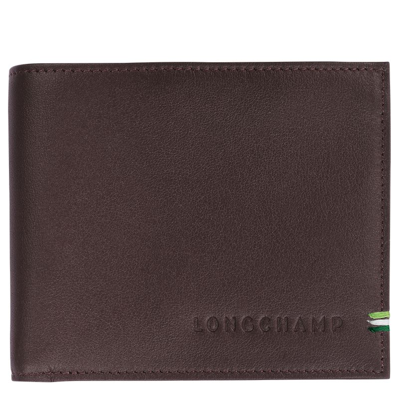 Beige Longchamp Sur Seine Men Wallet | Ksa-357PWACUK