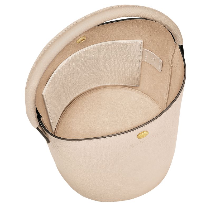 Beige Longchamp Épure S Women Bucket Bag | Ksa-852SWZRHM