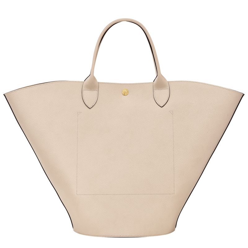 Beige Longchamp Épure Xl Women Tote Bag | Ksa-359MEWSFB