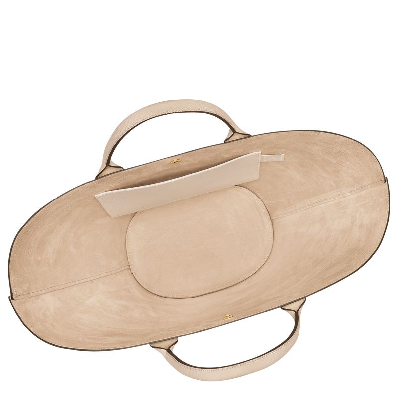 Beige Longchamp Épure Xl Women Tote Bag | Ksa-359MEWSFB