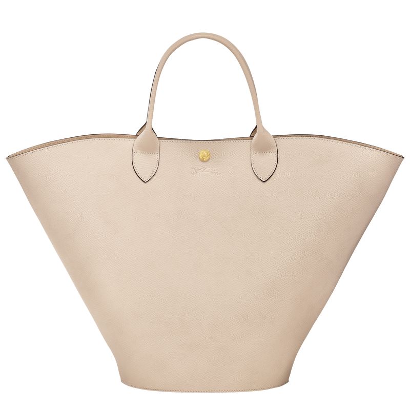 Beige Longchamp Épure Xl Women Tote Bag | Ksa-359MEWSFB