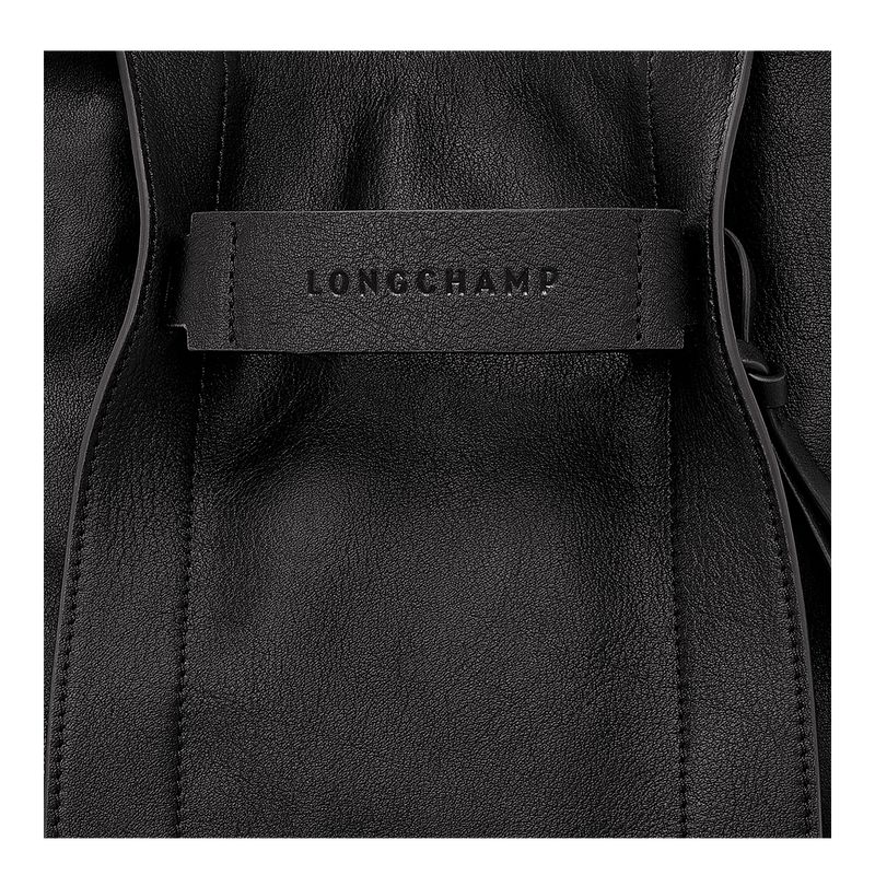 Black Longchamp 3D S Women Crossbody Bag | Ksa-584CPMEVY