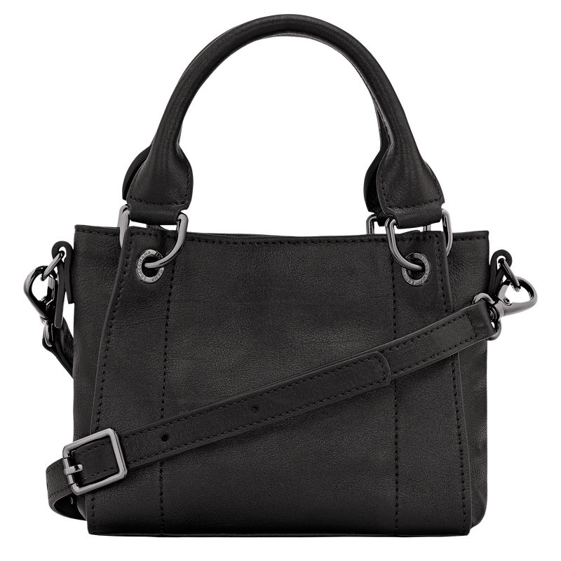Black Longchamp 3D Xs Women Handbag | Ksa-310BKMLFR