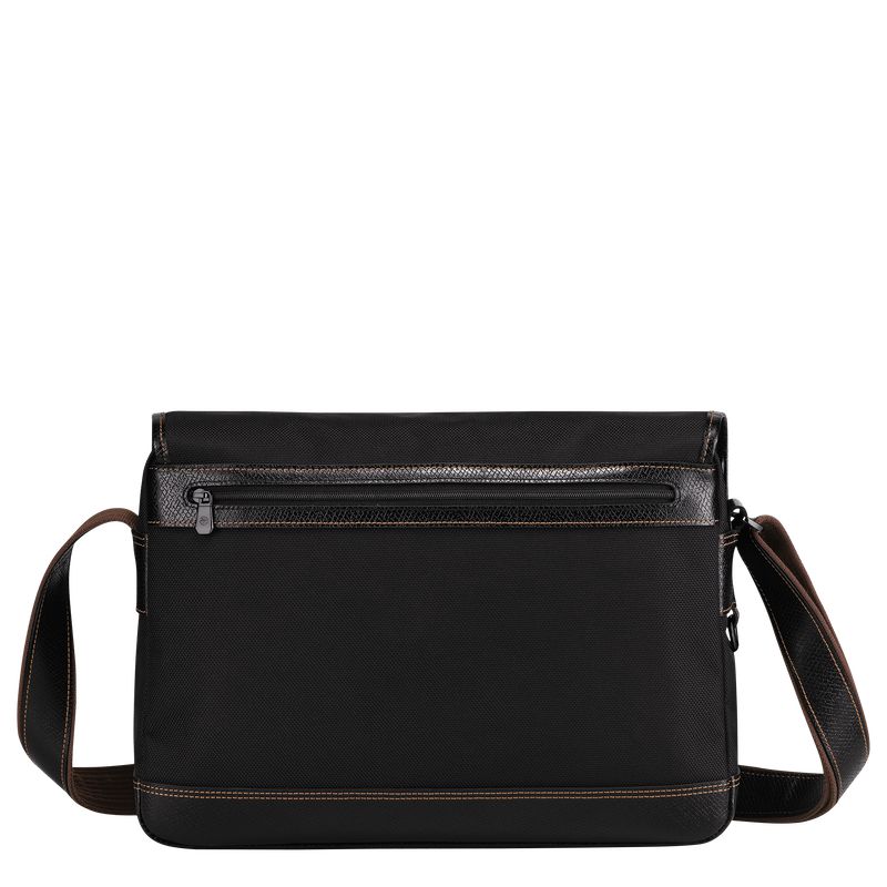 Black Longchamp Boxford L Men Crossbody Bag | Ksa-410RIUVMJ