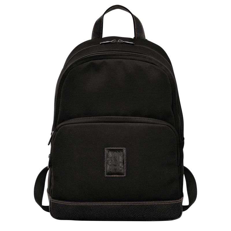 Black Longchamp Boxford Men Backpack | Ksa-738VONFCH