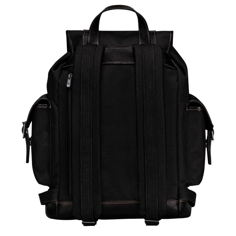 Black Longchamp Boxford Men Backpack | Ksa-674ERZFDU