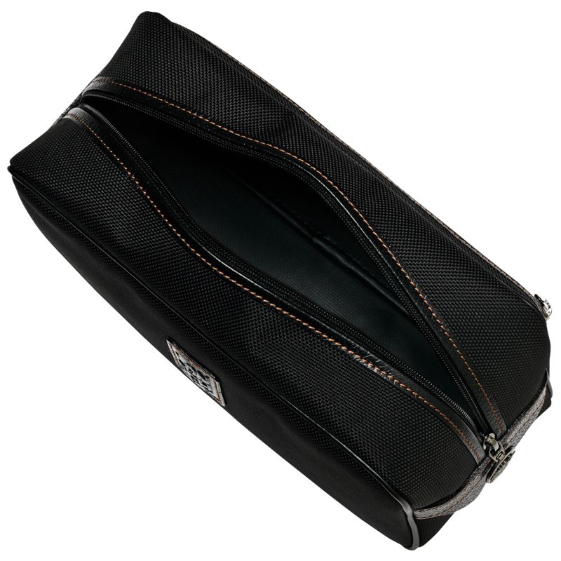 Black Longchamp Boxford Men Toiletry Bags | Ksa-721DJUVXY