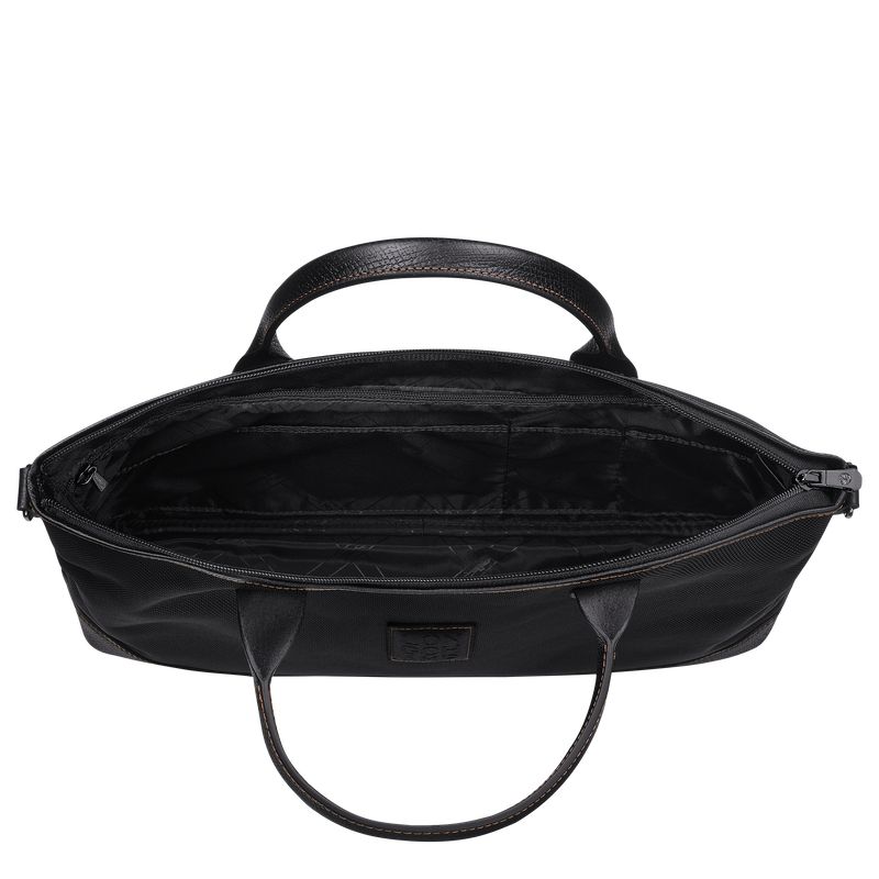 Black Longchamp Boxford S Women Briefcase | Ksa-780YWMHLG