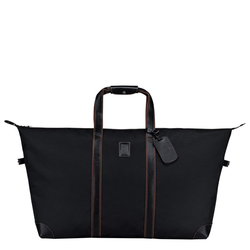 Black Longchamp Boxford Xl Men Travel Bag | Ksa-417EWCZLI