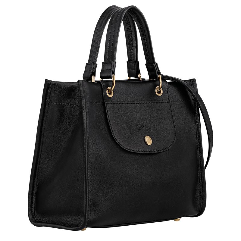 Black Longchamp Cabas S Women Handbag | Ksa-749BIJEZW