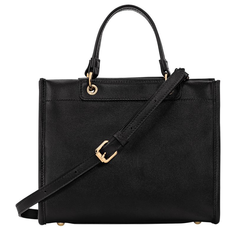 Black Longchamp Cabas S Women Handbag | Ksa-749BIJEZW