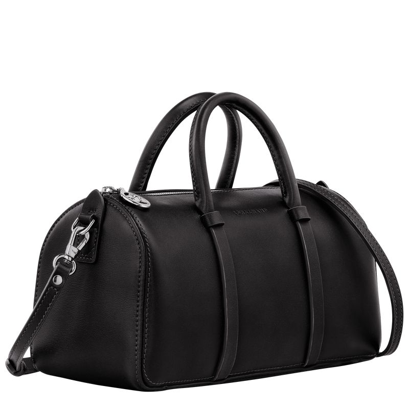 Black Longchamp Daylong M Women Handbag | Ksa-679WZTMFX