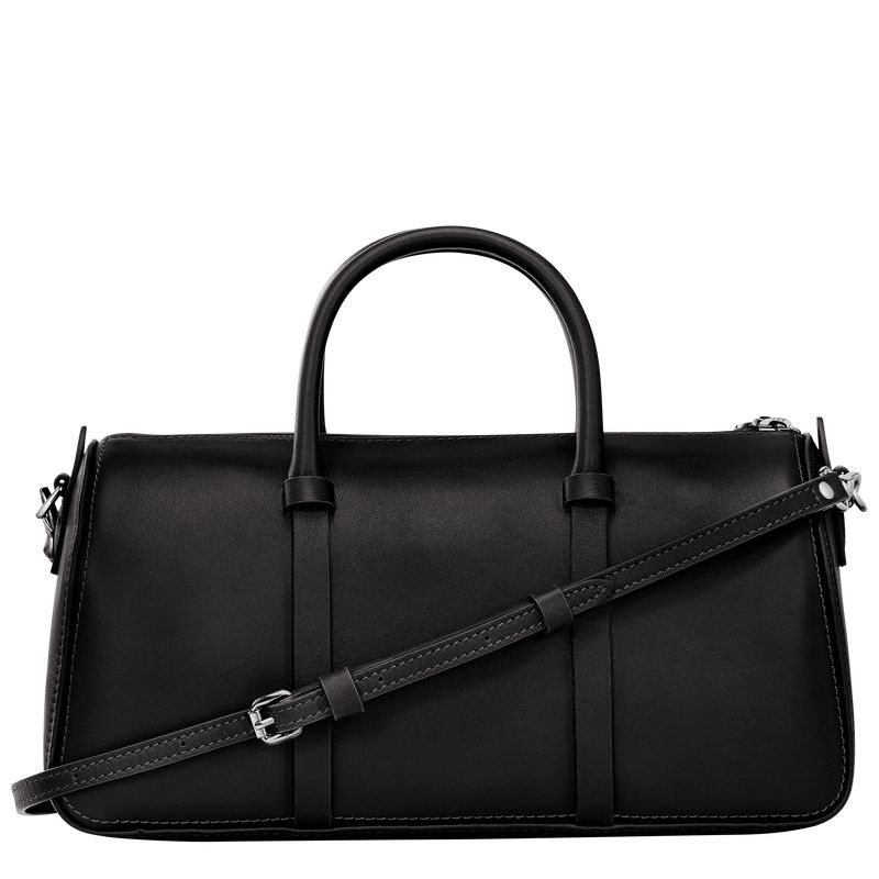 Black Longchamp Daylong M Women Handbag | Ksa-679WZTMFX