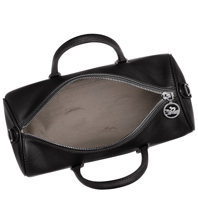 Black Longchamp Daylong M Women Handbag | Ksa-679WZTMFX