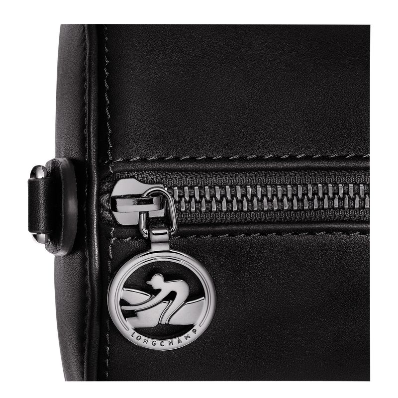 Black Longchamp Daylong M Women Handbag | Ksa-679WZTMFX