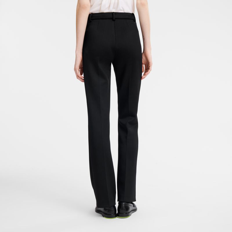 Black Longchamp Jersey Women Pants | Ksa-230JWOHAV