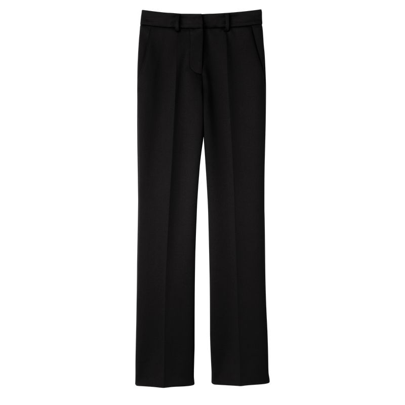 Black Longchamp Jersey Women Pants | Ksa-230JWOHAV