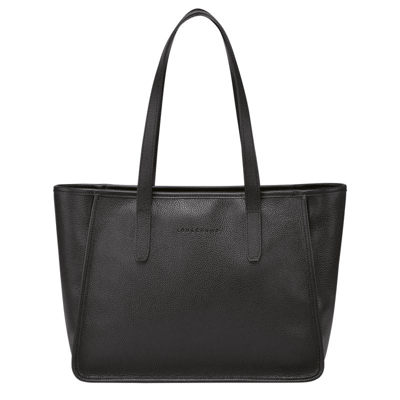 Black Longchamp Le Foulonné L Women Tote Bag | Ksa-513OUDRBX
