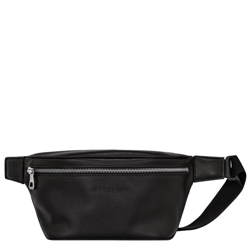 Black Longchamp Le Foulonné M Men Belt Bag | Ksa-876UMPNJE