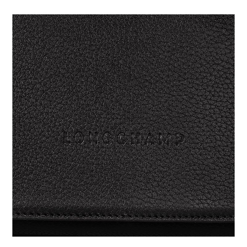 Black Longchamp Le Foulonné M Women Crossbody Bag | Ksa-129VNZJLO