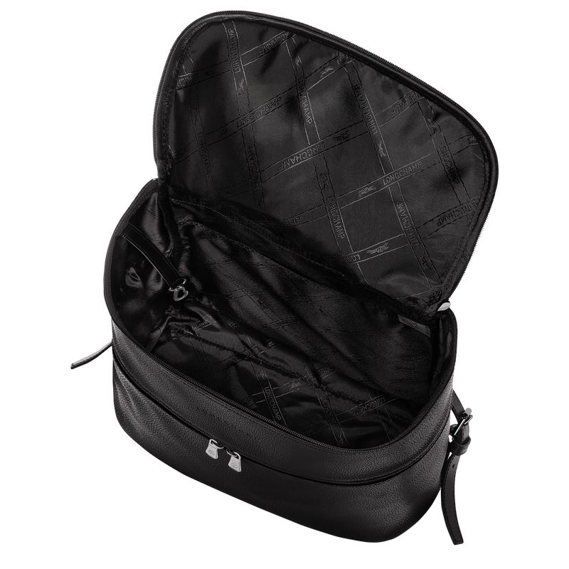 Black Longchamp Le Foulonné Men Backpack | Ksa-298AECSLR