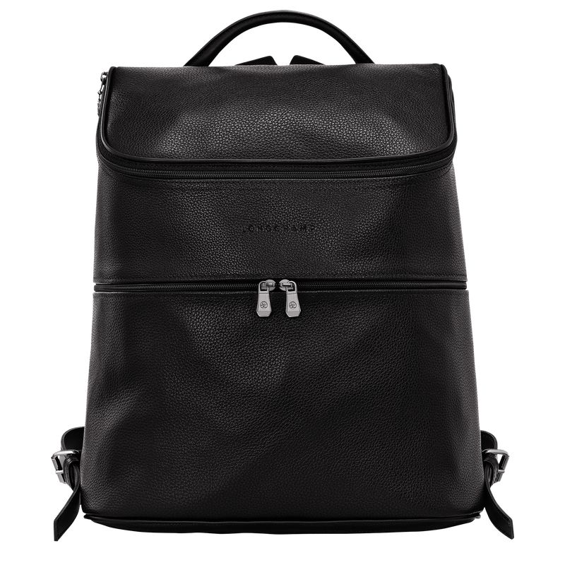Black Longchamp Le Foulonné Men Backpack | Ksa-298AECSLR