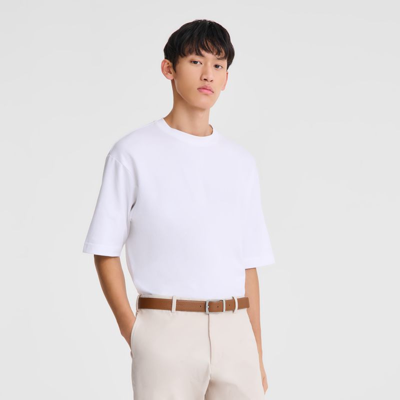 Black Longchamp Le Foulonné Men Belt | Ksa-104TANQZJ