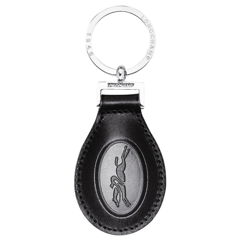 Black Longchamp Le Foulonné Men Key Rings | Ksa-150RWBFAQ