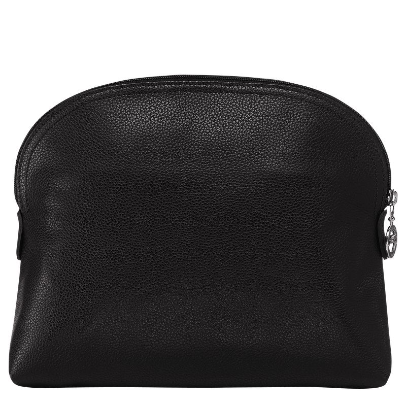 Black Longchamp Le Foulonné Men Toiletry Bags | Ksa-507OQBTLU