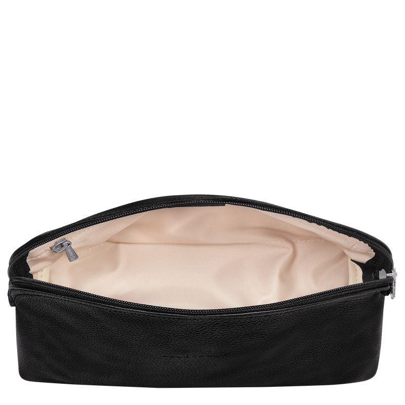 Black Longchamp Le Foulonné Men Toiletry Bags | Ksa-507OQBTLU