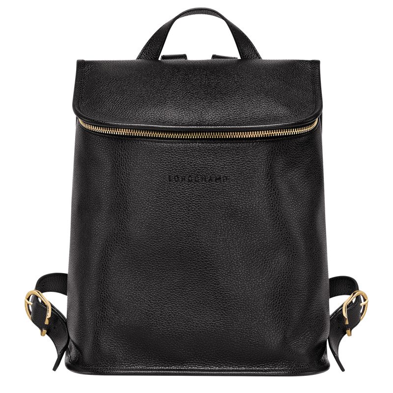 Black Longchamp Le Foulonné Women Backpack | Ksa-598PRWLFQ