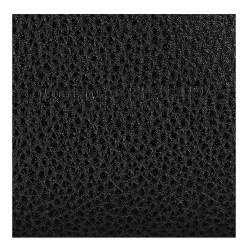 Black Longchamp Le Foulonné Women Coin Purse | Ksa-712HYUKBT