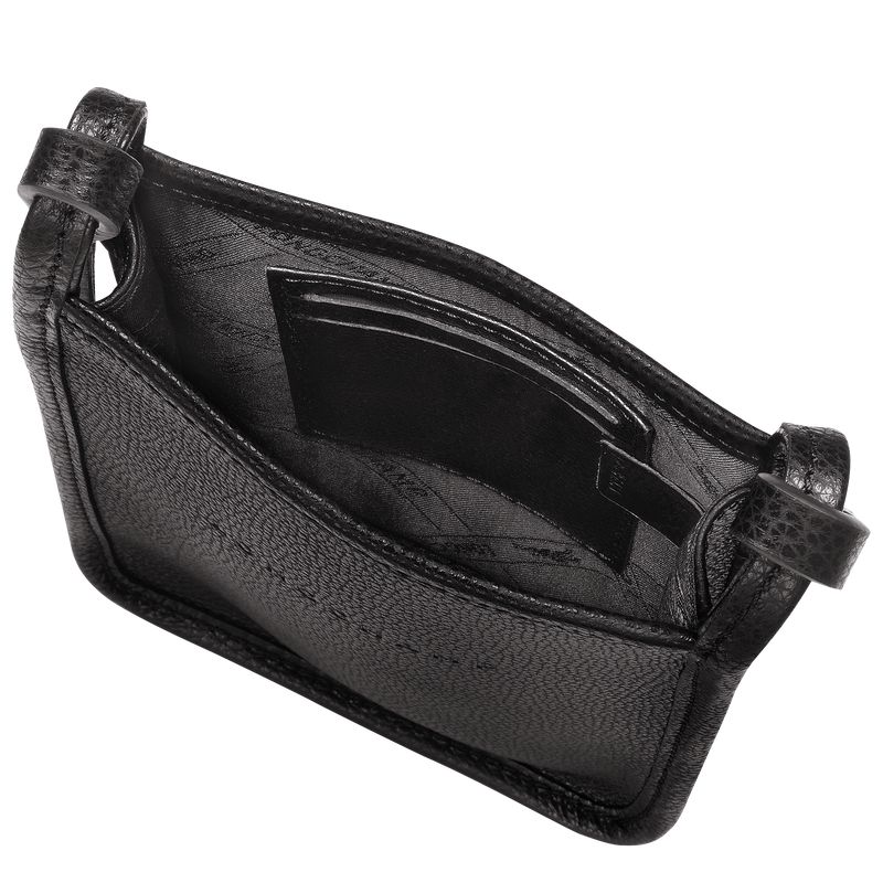 Black Longchamp Le Foulonné Women Phone Case | Ksa-619XJAFBG