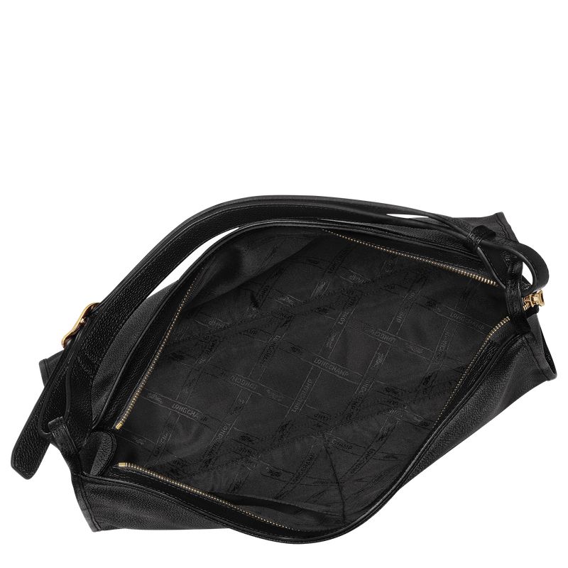 Black Longchamp Le Foulonné Xl Women Shoulder Bag | Ksa-673IXAPBZ