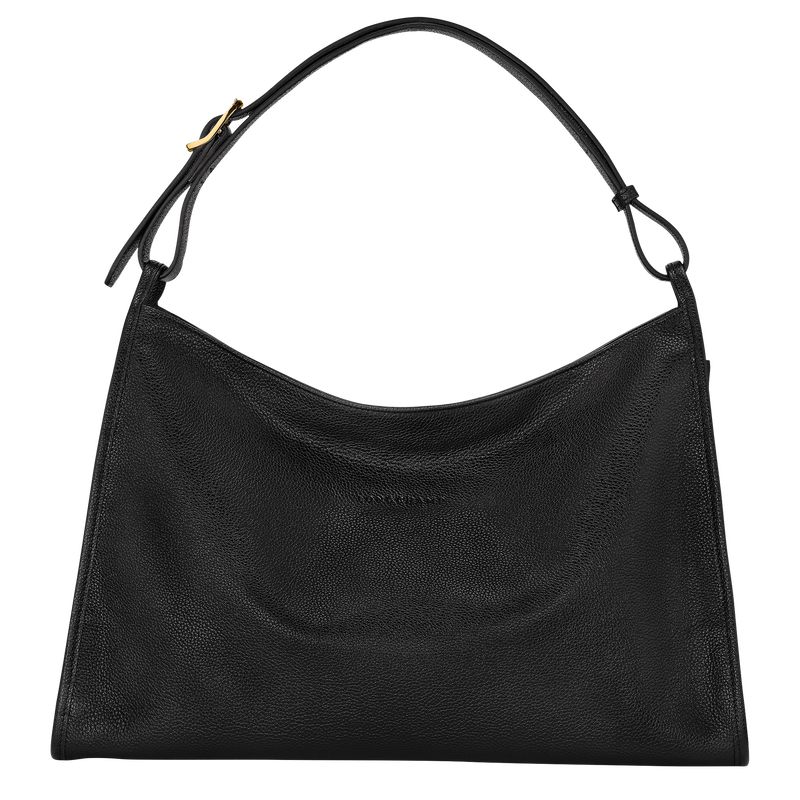 Black Longchamp Le Foulonné Xl Women Shoulder Bag | Ksa-673IXAPBZ