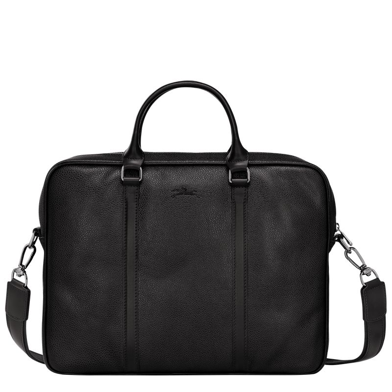 Black Longchamp Le Foulonné Xs Women Briefcase | Ksa-178UQODSB
