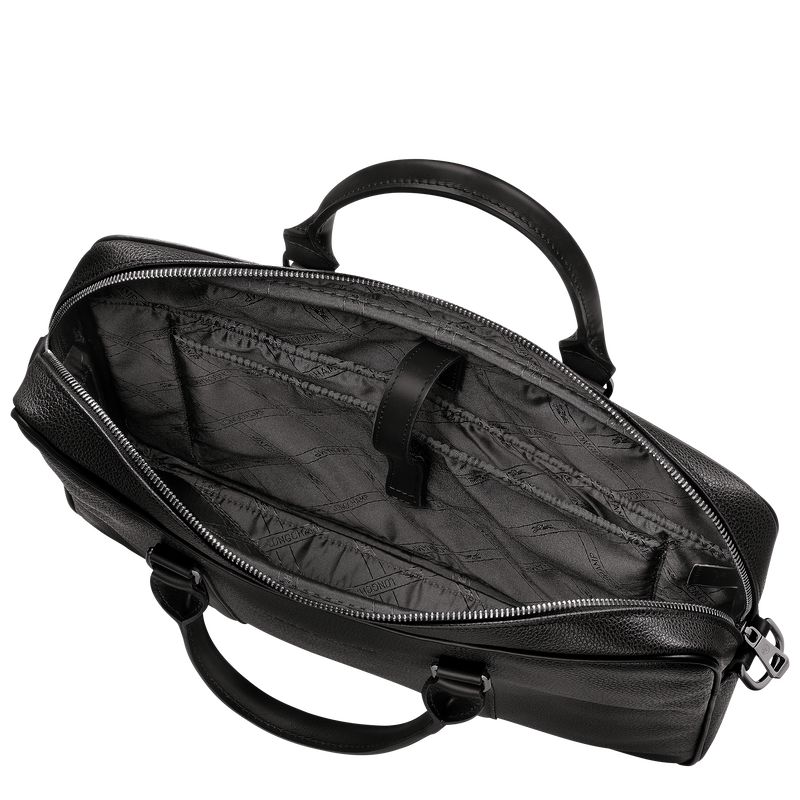 Black Longchamp Le Foulonné Xs Women Briefcase | Ksa-178UQODSB