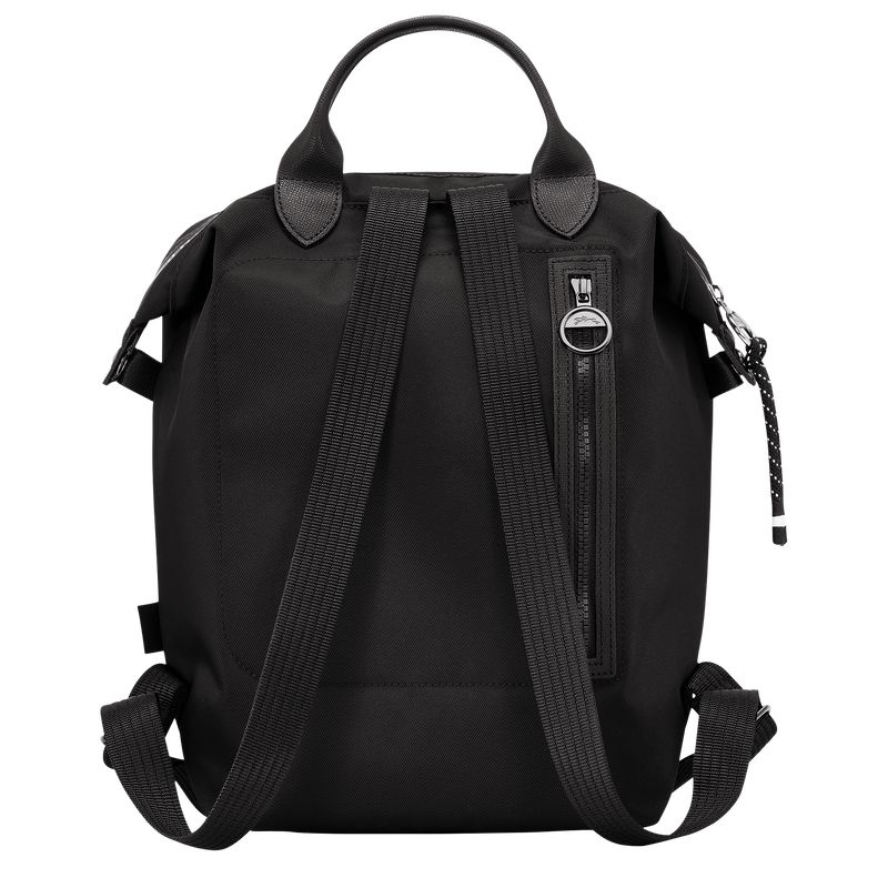 Black Longchamp Le Pliage Energy L Men Backpack | Ksa-612KVMLAC