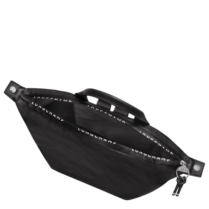 Black Longchamp Le Pliage Energy L Men Backpack | Ksa-612KVMLAC
