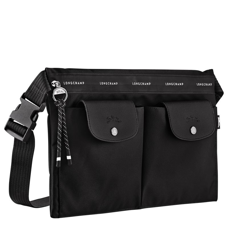 Black Longchamp Le Pliage Energy L Men Crossbody Bag | Ksa-341JYDMSZ