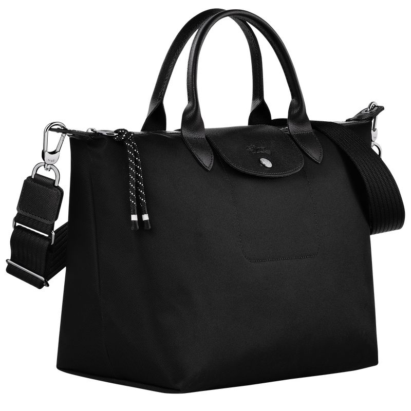 Black Longchamp Le Pliage Energy L Men Handbag | Ksa-569WAFCVP