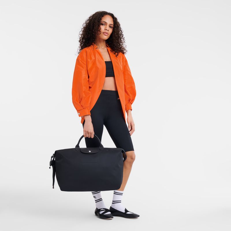 Black Longchamp Le Pliage Energy L Men Travel Bag | Ksa-596FQHXDI