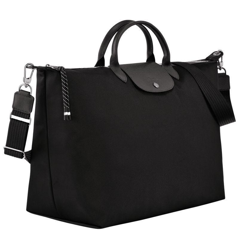 Black Longchamp Le Pliage Energy L Men Travel Bag | Ksa-596FQHXDI