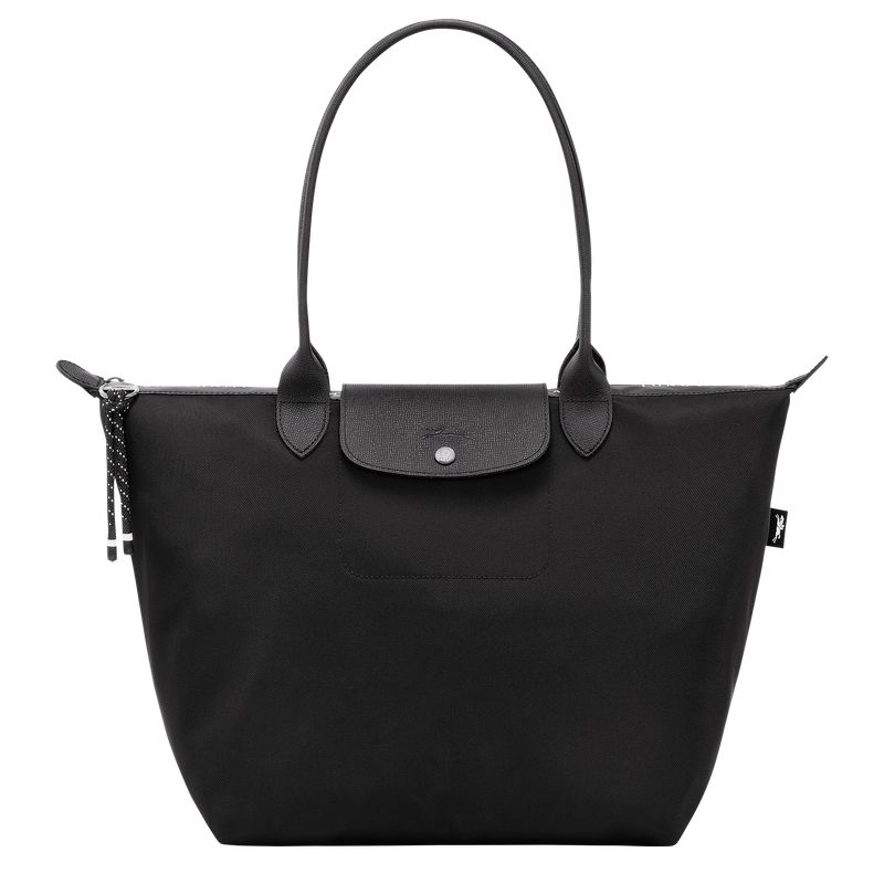 Black Longchamp Le Pliage Energy L Women Tote Bag | Ksa-216LHYXRA
