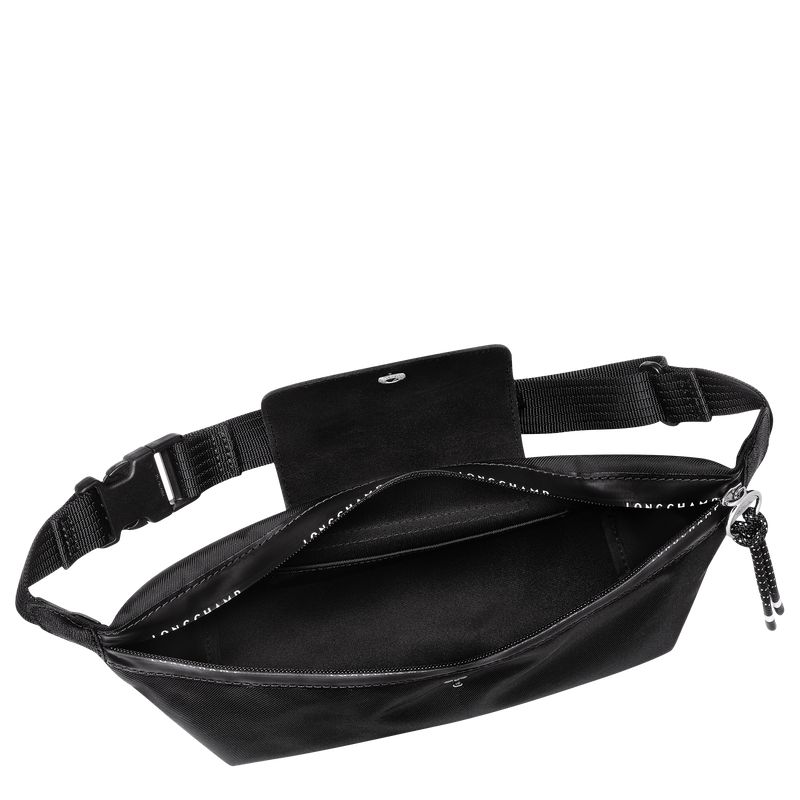 Black Longchamp Le Pliage Energy M Men Belt Bag | Ksa-921OQPMBS