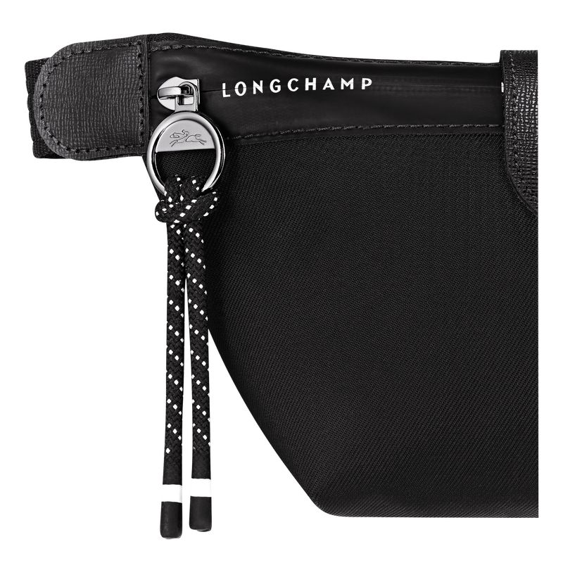 Black Longchamp Le Pliage Energy M Men Belt Bag | Ksa-921OQPMBS