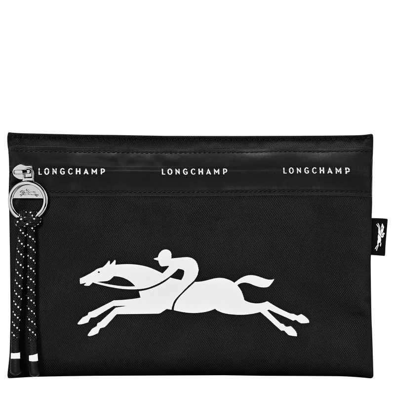 Black Longchamp Le Pliage Energy Men Pouch | Ksa-650HPJMXB